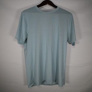 Lululemon mens Light Blue shortsleeve basic shirt